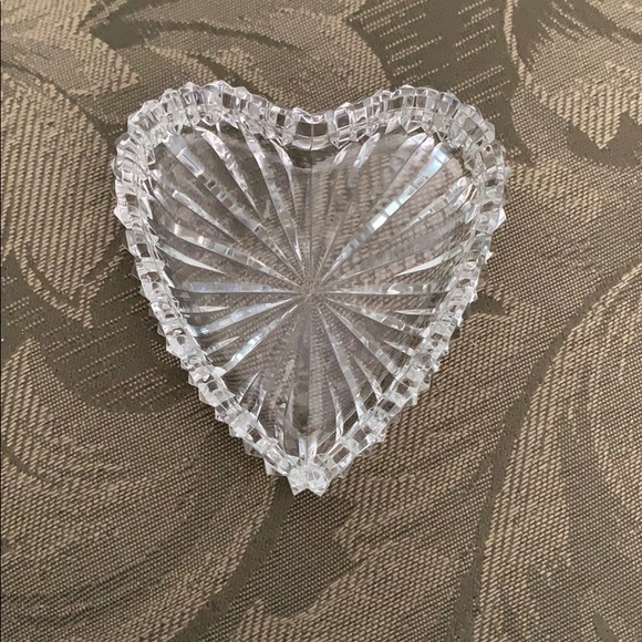 Waterford Other - Waterford heart shaped jewelry holder